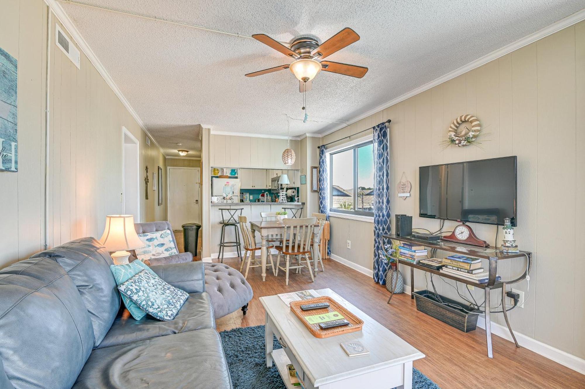 Coastal Condo On Beach With Community Pool Access! Myrtle Beach Zewnętrze zdjęcie