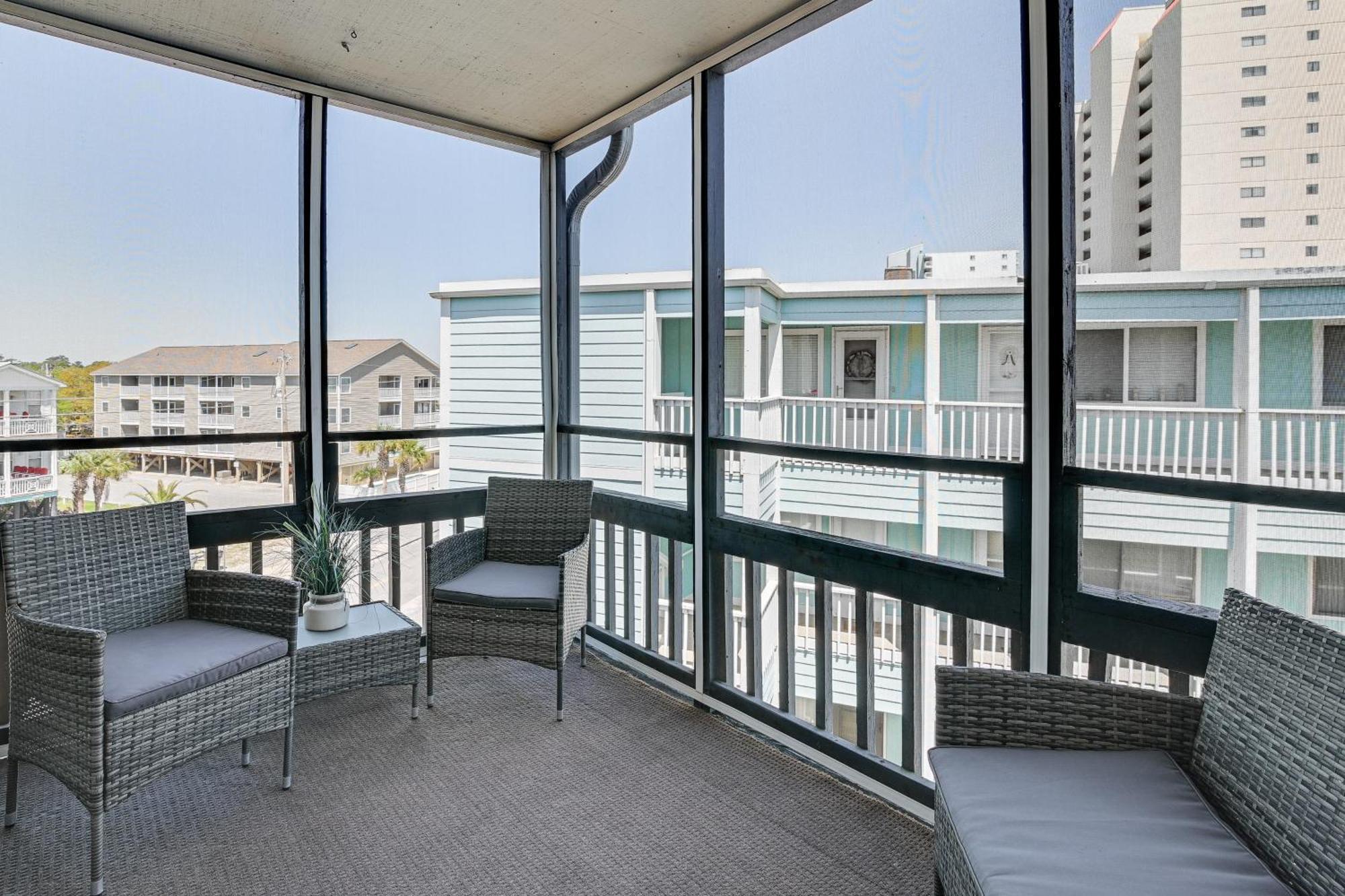 Coastal Condo On Beach With Community Pool Access! Myrtle Beach Zewnętrze zdjęcie